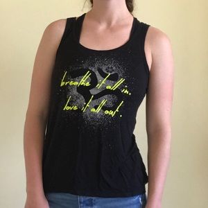 Black Yoga Tank Top